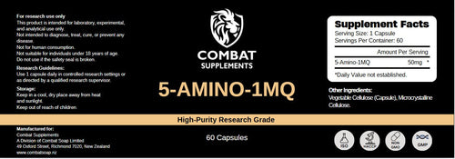 5-Amino-1MQ – 50mg / 60 Units (Research Use Only)